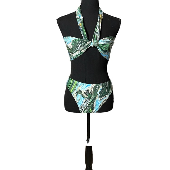 Carlos Santana 437 X Mayfair Group
Paradiso Bikini Leo Top & bottom  Size M - Picture 4 of 6